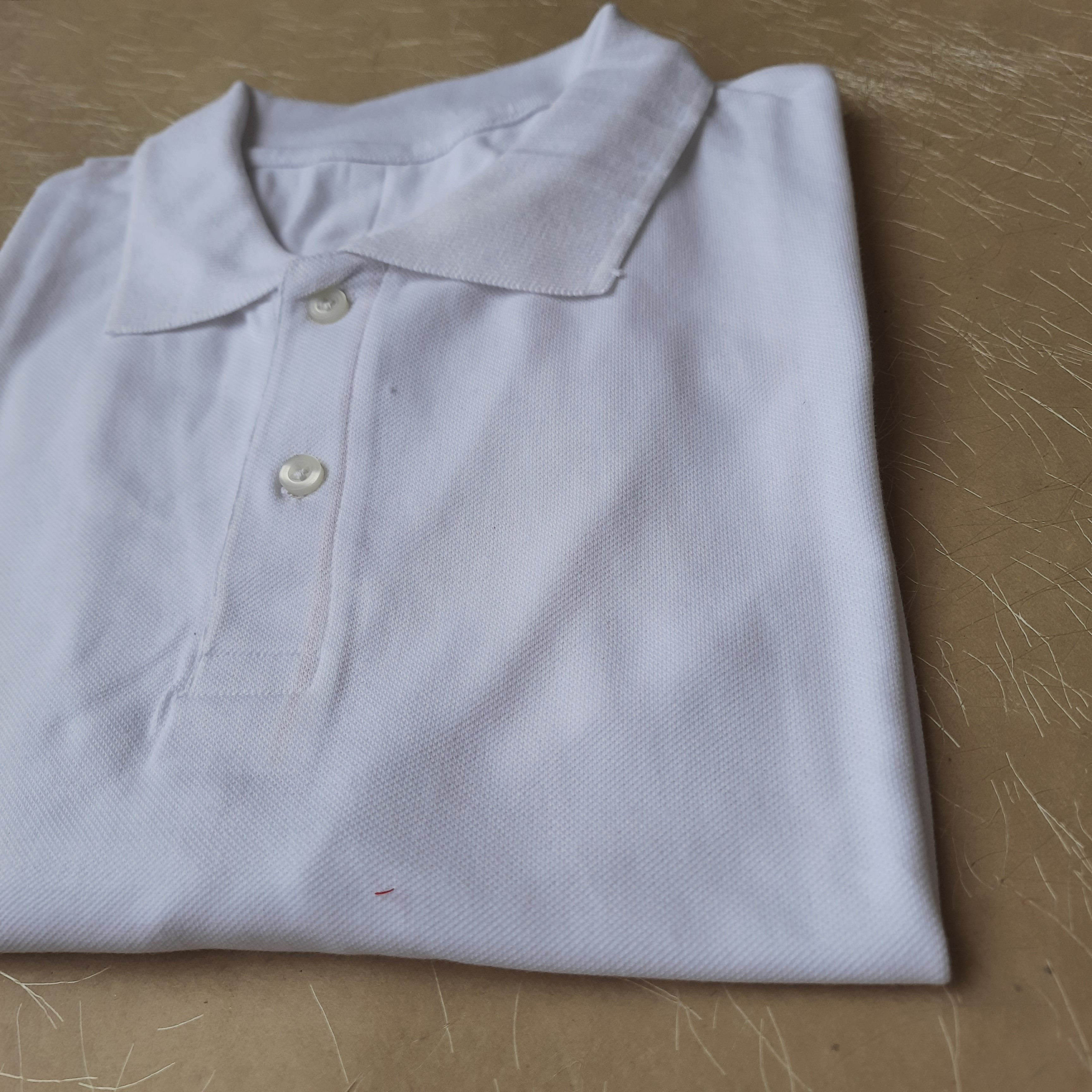 UCTC Signature Plain Polo White - UCTC