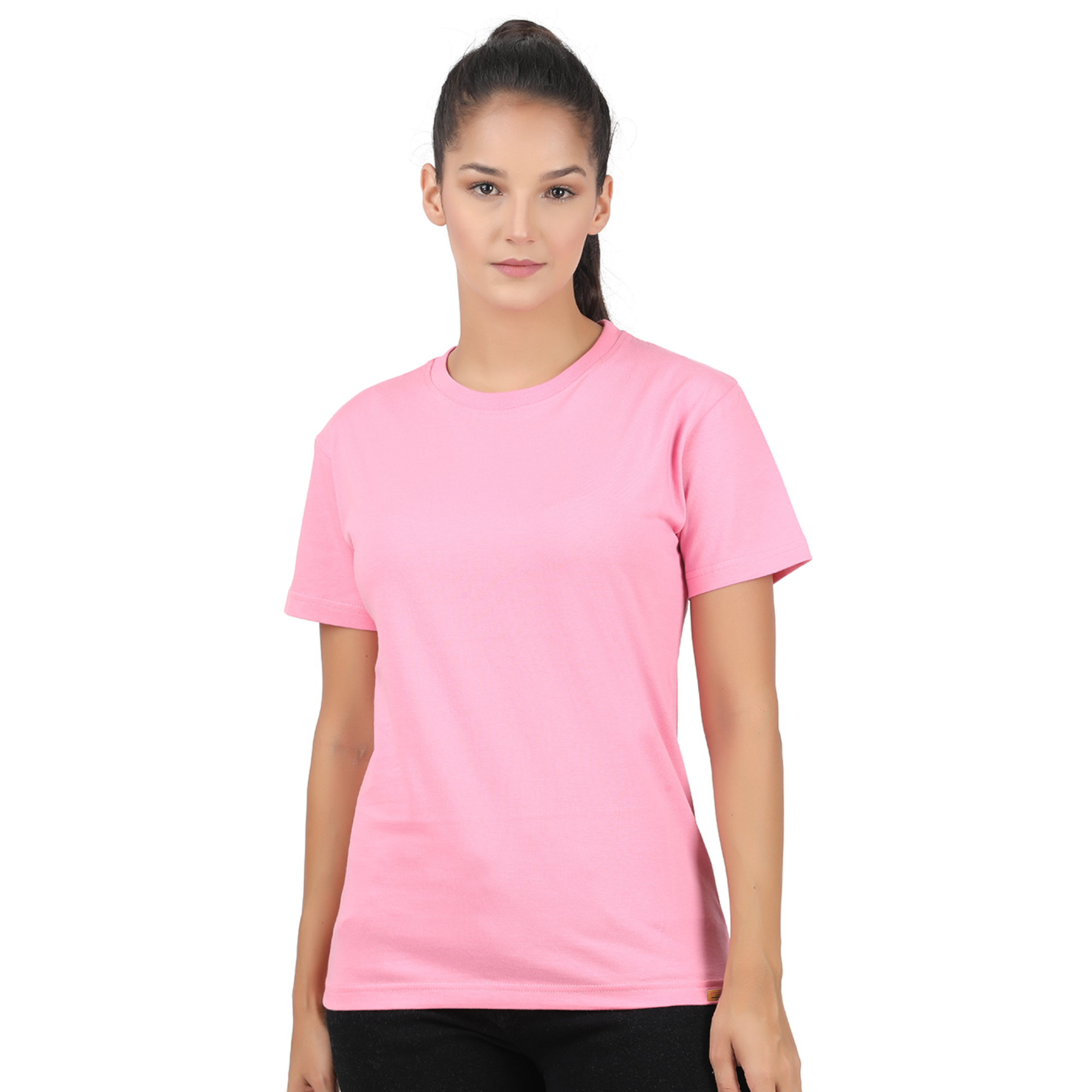 pink t shirt plain